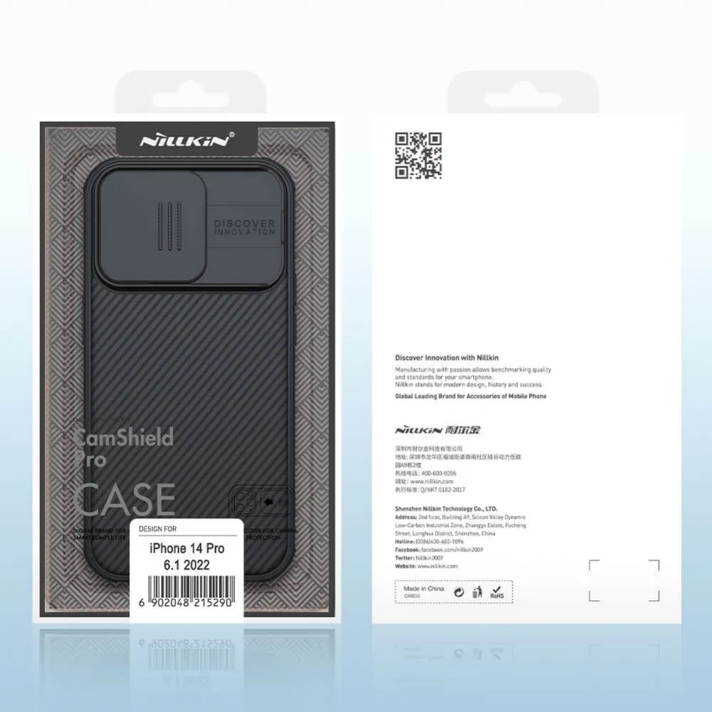 Maska Nillkin CamShield Pro za iPhone 14 Pro 6.1 zelena