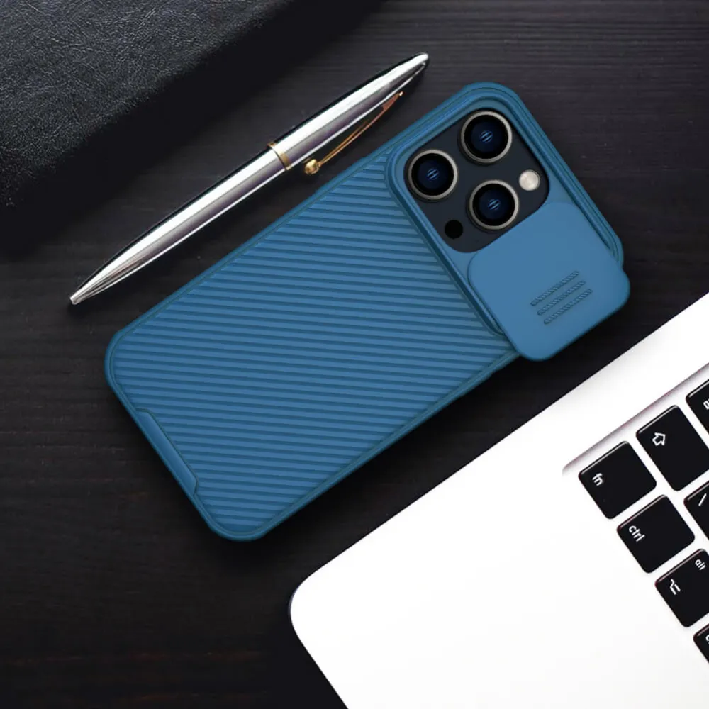 Maska Nillkin CamShield Pro za iPhone 14 Pro Max 6.7 plava