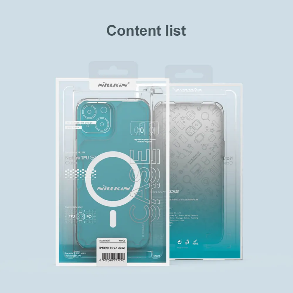 Maska Nillkin Nature Pro Magnetic za iPhone 14 6.1 plava