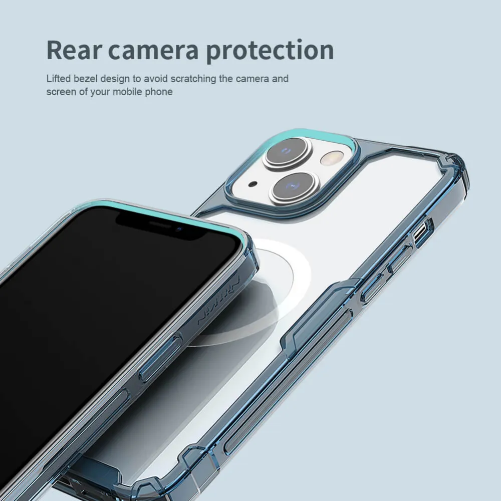 Maska Nillkin Nature Pro Magnetic za iPhone 14 Plus 6.7 plava