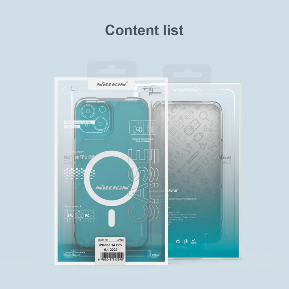 Maska Nillkin Nature Pro Magnetic za iPhone 14 Pro 6.1 plava