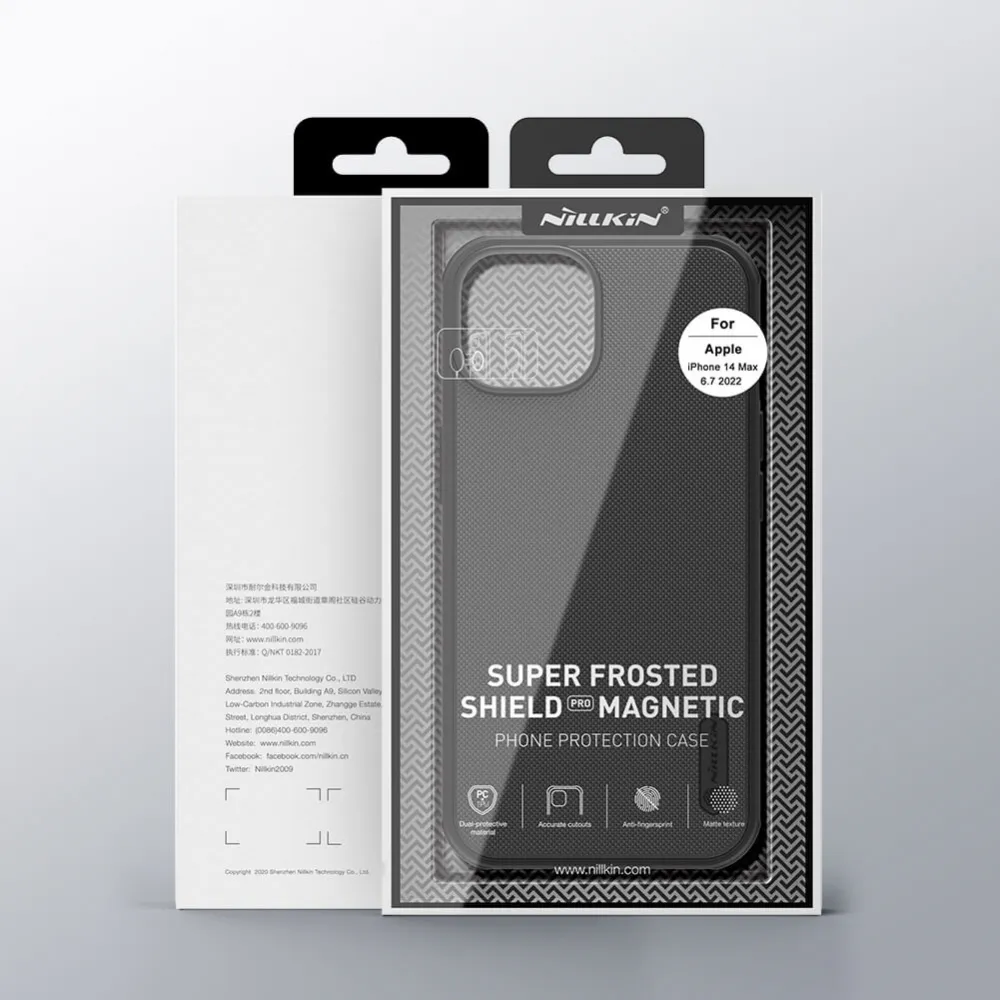 Maska Nillkin Scrub Pro Magnetic za iPhone 14 Plus 6.7 crna