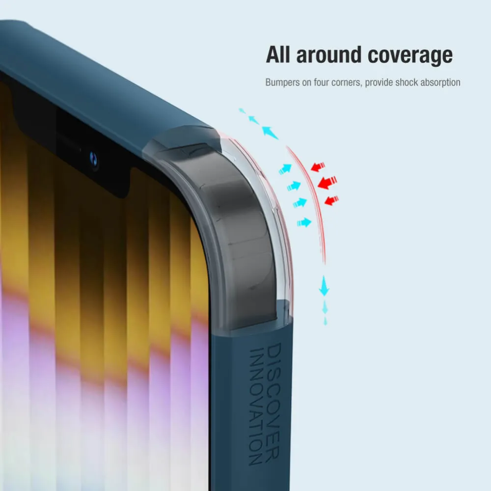 Maska Nillkin Scrub Pro Magnetic za iPhone 14 Plus 6.7 plava