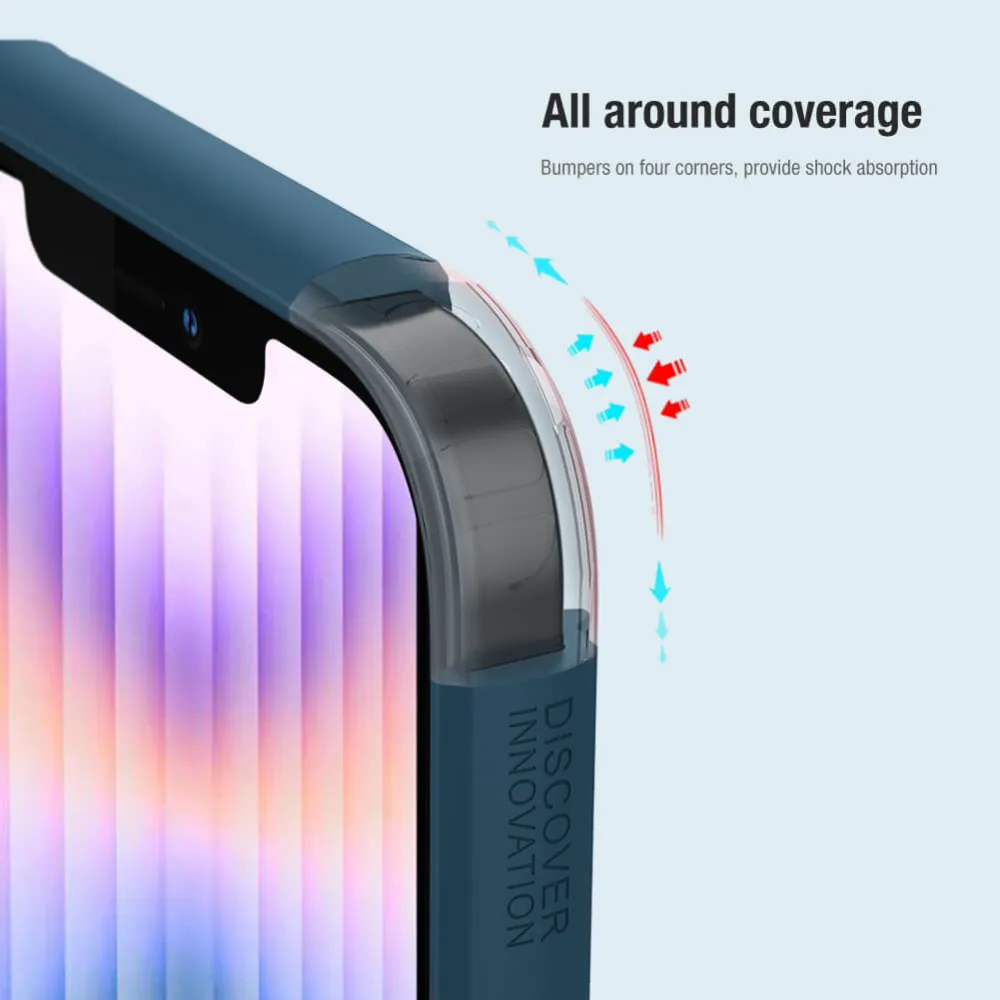 Maska Nillkin Scrub Pro Magnetic za iPhone 14 Pro Max 6.7 plava