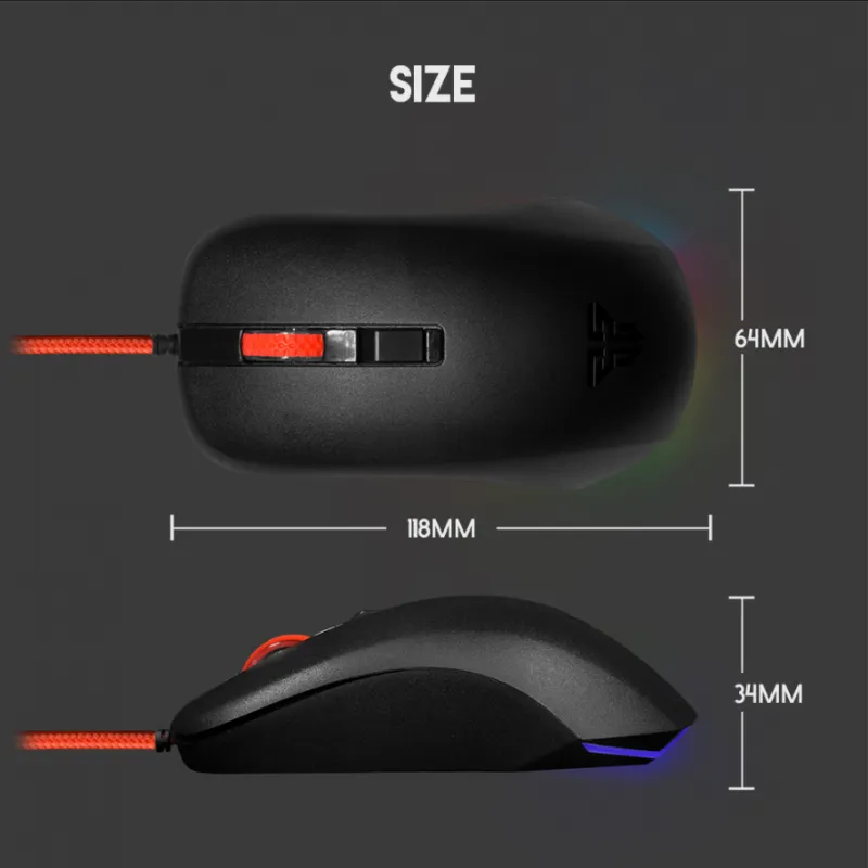 Mis Gaming Fantech G13 Rhasta II crni