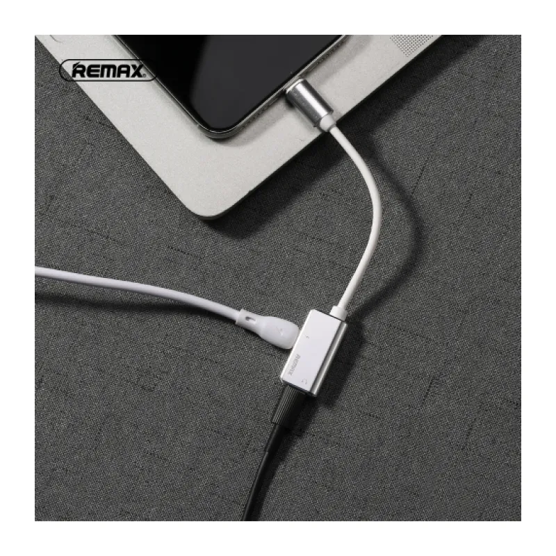 Adapter REMAX za slusalice I punjenje iPhone RL-LA02i beli