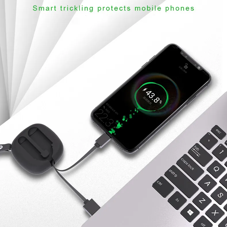 Data kabl KONFULON S79 privezak micro USB crni 1m