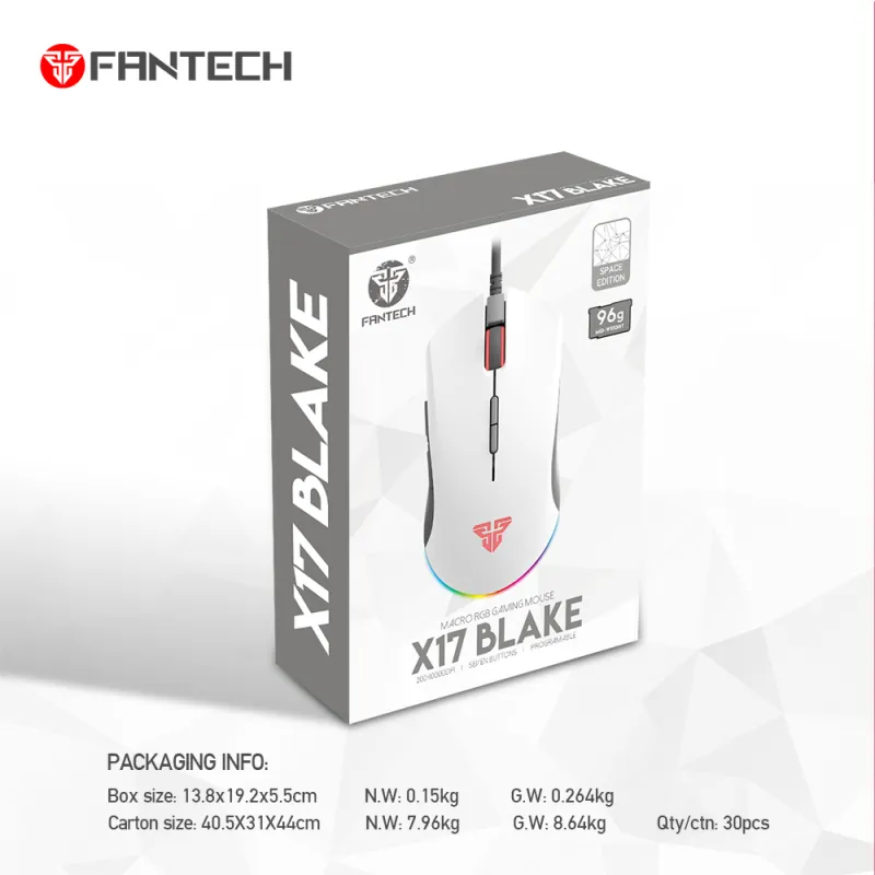 Mis Gaming Fantech X17 Blake Space Edition