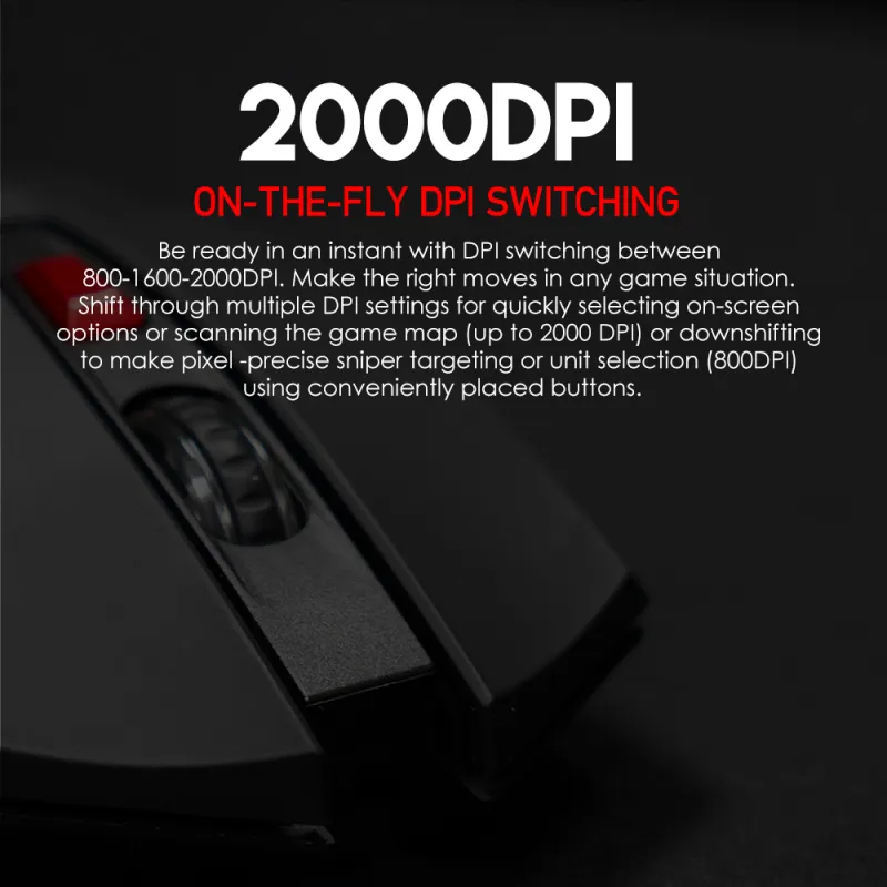 Mis Wireless Fantech WG10 Raigor II crni