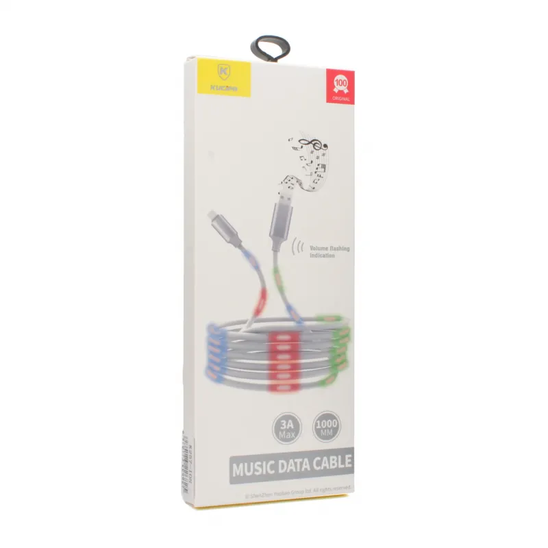 Data kabl KUCIPA K257 micro USB 1m crveni