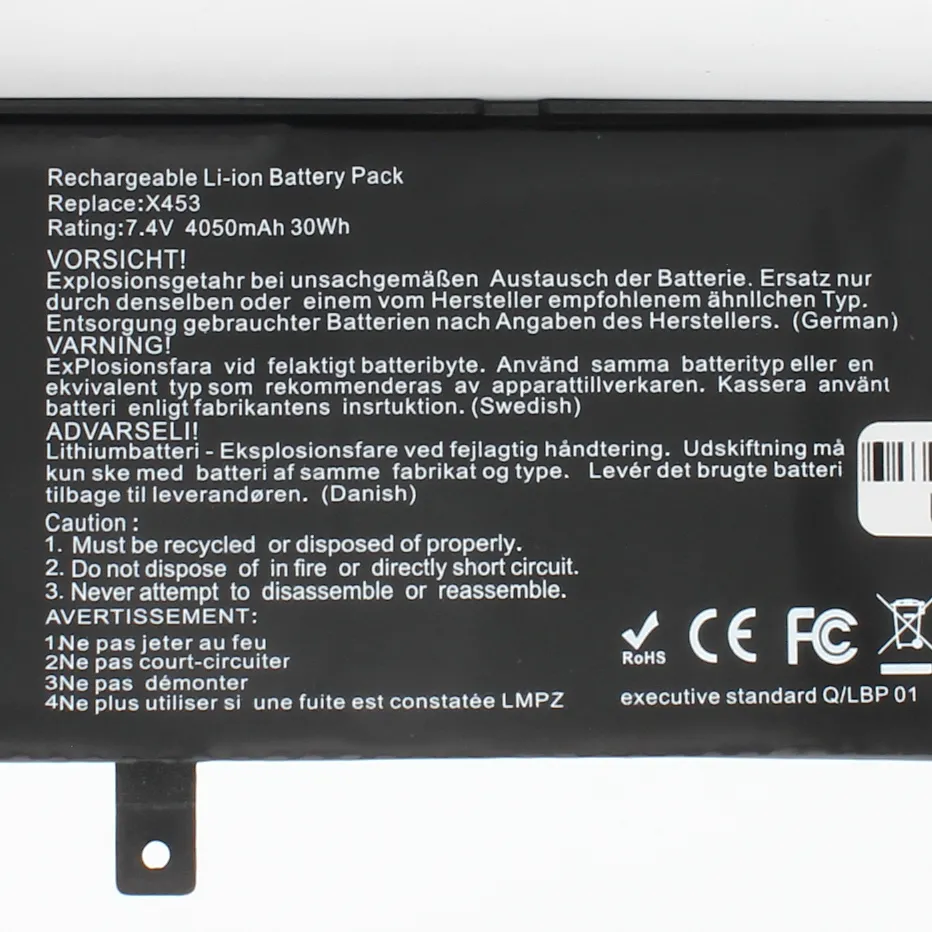 Baterija za laptop Asus X453 7.4V 4050mAh HQ2200