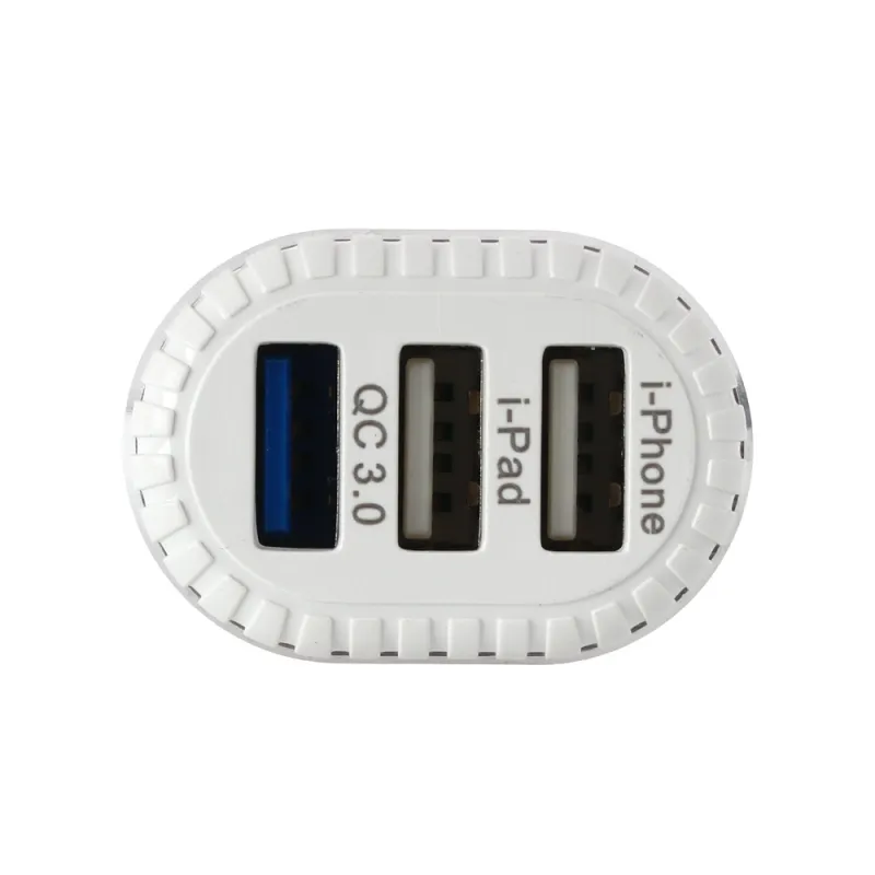 Auto punjac KONFULON C28A 3xUSB QC 3.0 18W