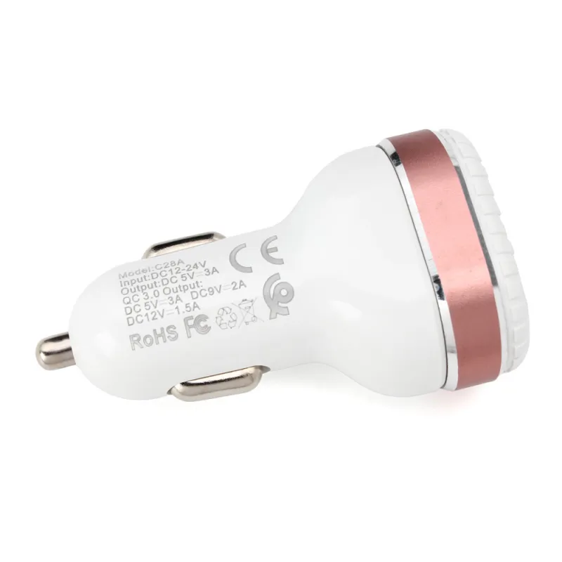 Auto punjac KONFULON C28A 3xUSB QC 3.0 18W