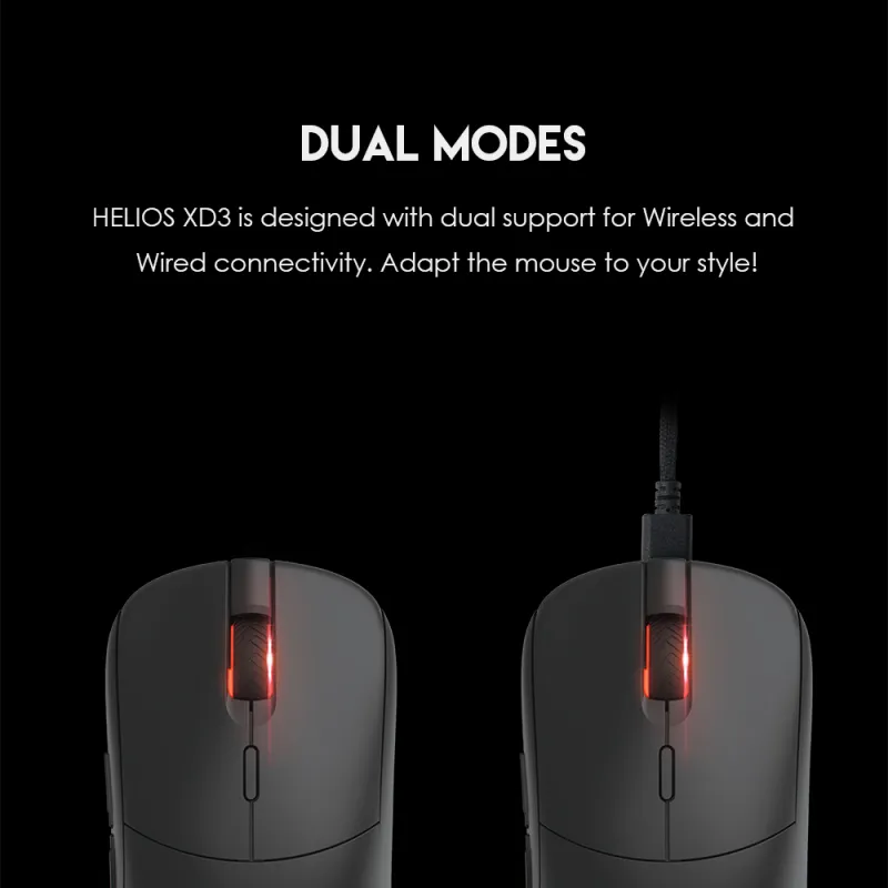 Mis Wireless Gaming Fantech XD3 Helios Space Edition
