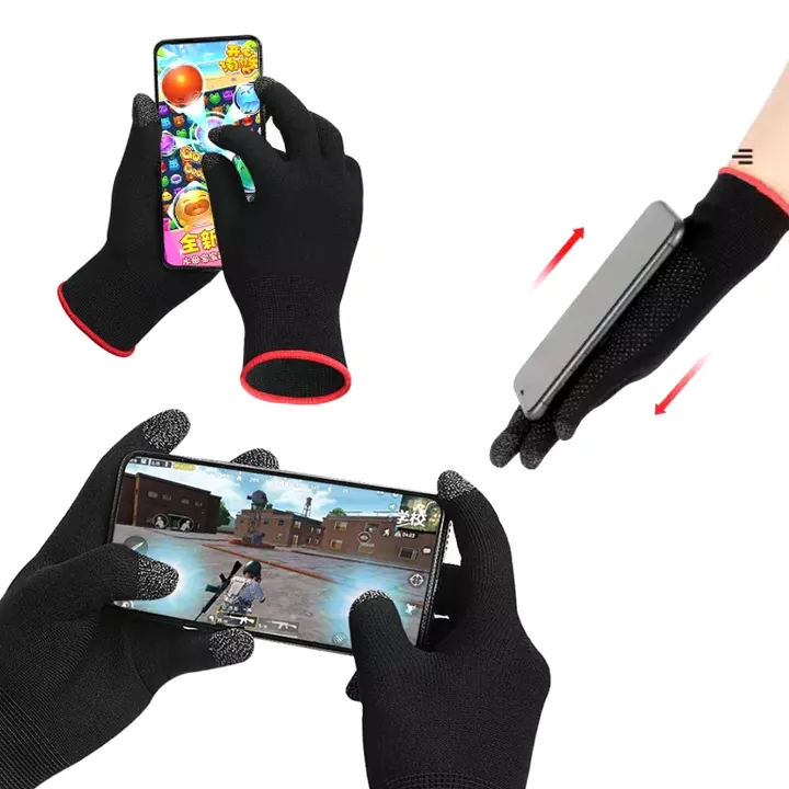 Rukavice Proda za igranje na smart uredjajima crne