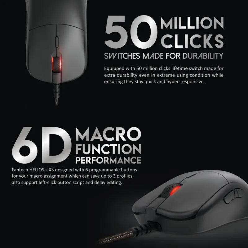 Mis Gaming Fantech UX3 Helios Sakura