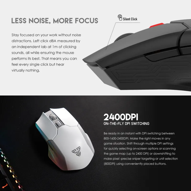 Mis Wireless Fantech WG11 Cruiser space edition