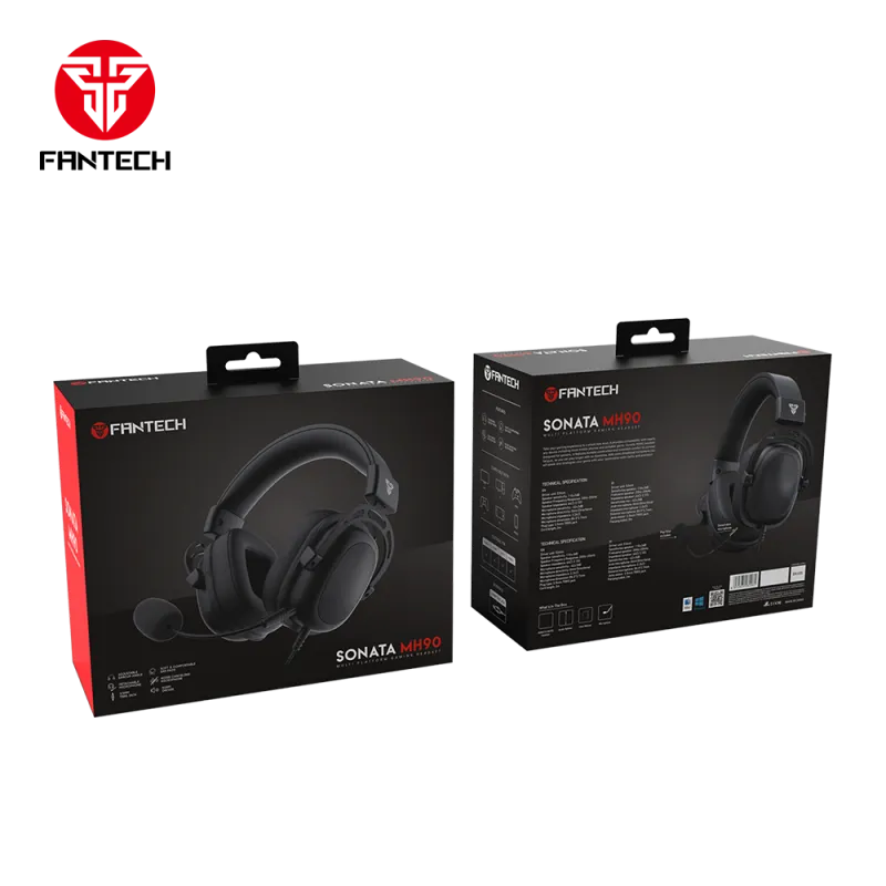 Slusalice Gaming Fantech MH90 Sonata crne