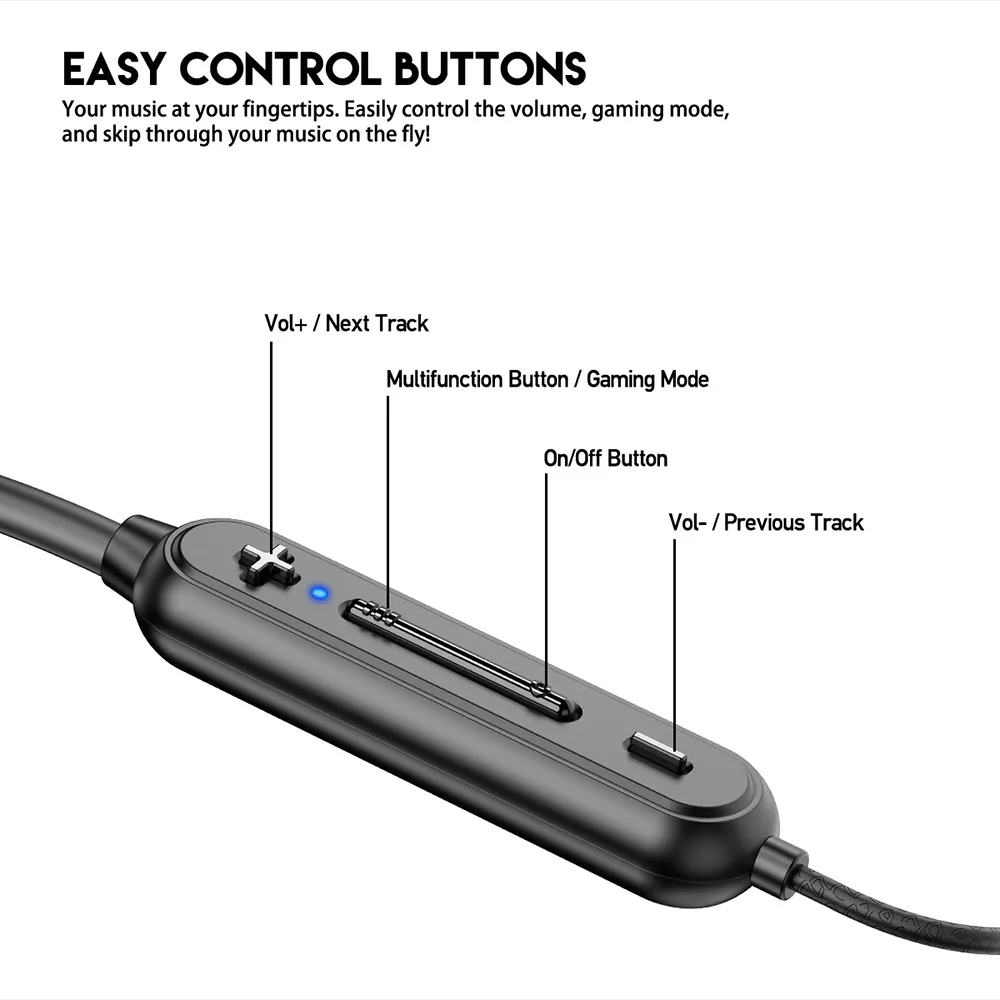 Bluetooth slusalice Fantech WN01 crne