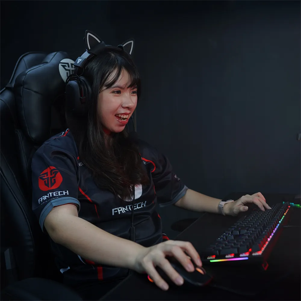 Dodatak za slusalice macije usi Fantech AC5001 Meow crni