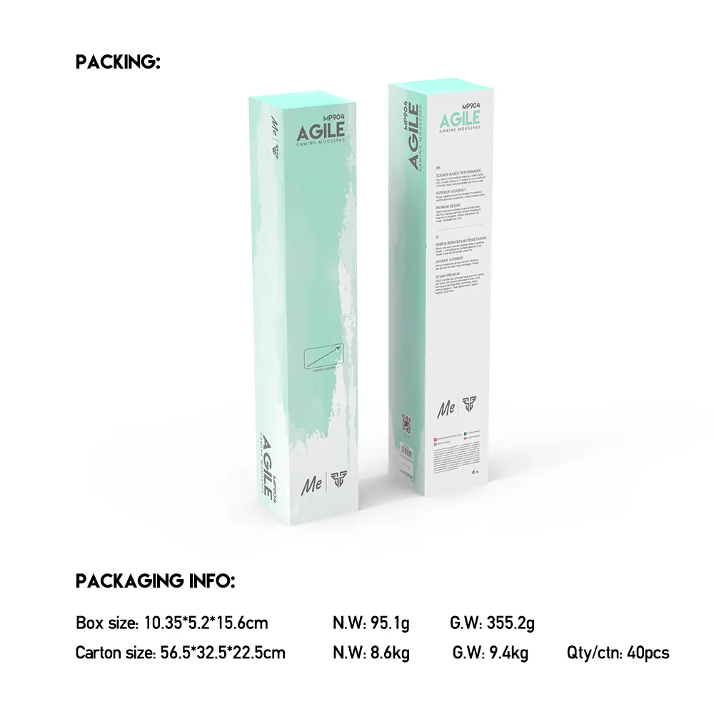 Podloga za mis Fantech MP904 Agile Mint Edition
