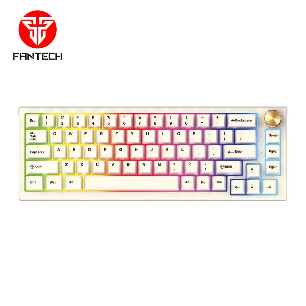 Tastatura Mehanicka Gaming Fantech MK858 RGB Maxfit67 Space Edition (white switch)
