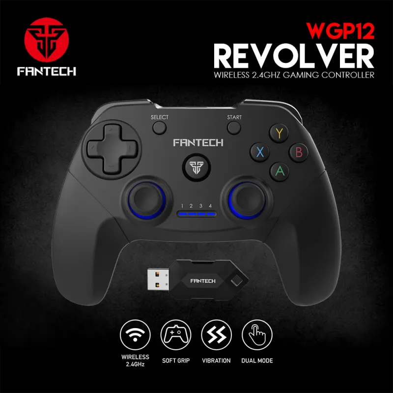 Joypad wireless Fantech WGP12 Revolver crni R