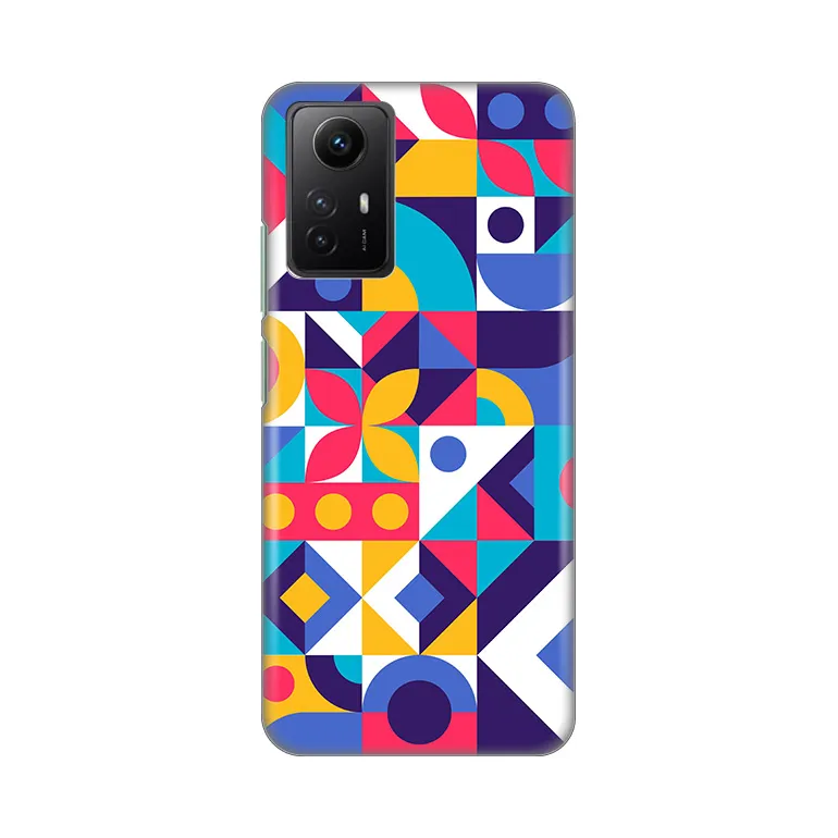 Maska Silikonska Print Skin za Xiaomi Redmi Note 12S (EU) Colorful Mosaic