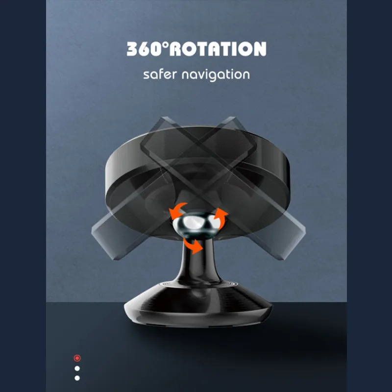 Auto stalak za ventilaciju LDNIO MG08 crni