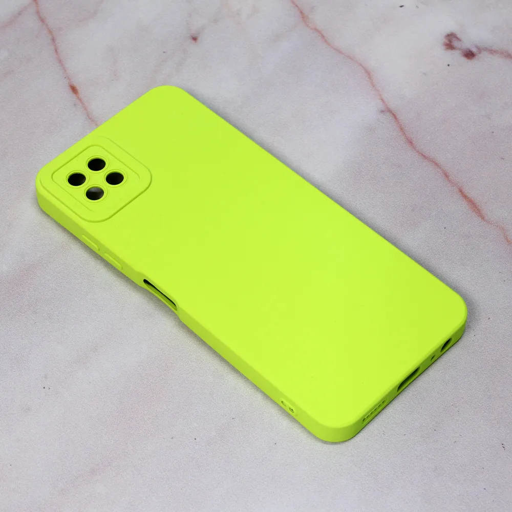 Maska Silikon color za Samsung A226B Galaxy A22 5G svetlo zelena