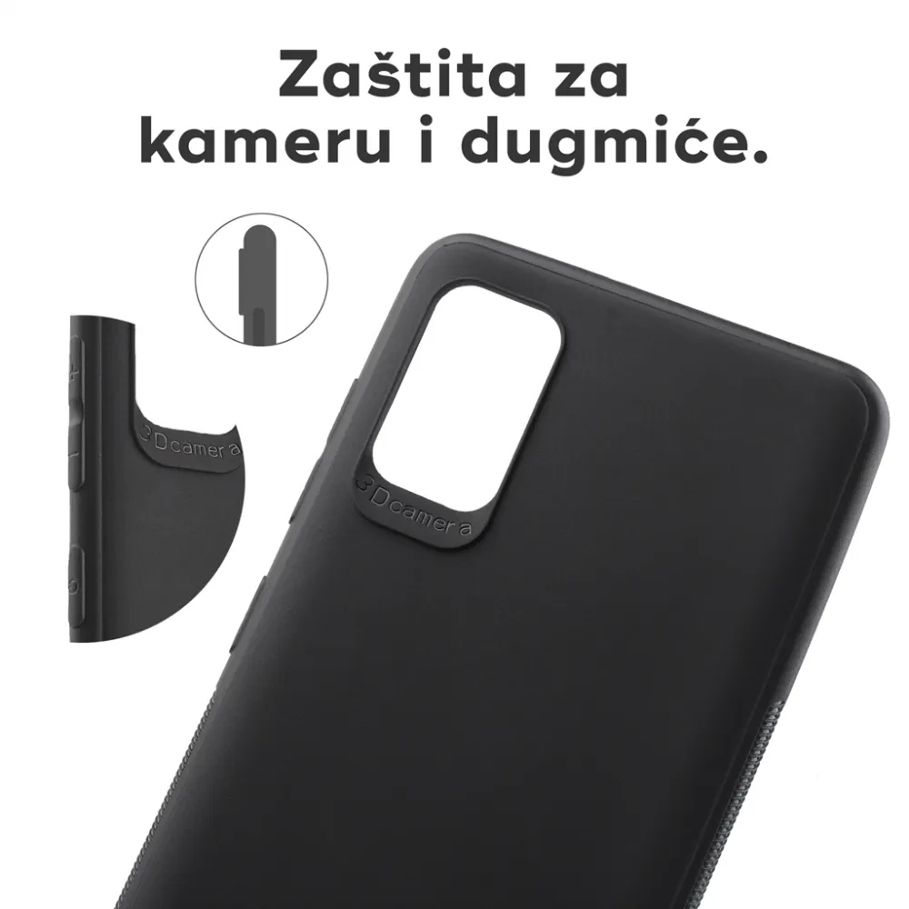 Maska 3D Camera za iPhone 14 Plus 6.7 crna