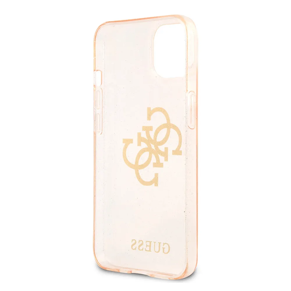 Maska Guess Hc Glitter Big za iPhone 13 6.1 zlatna ( GUHCP13MPCUGL4GGO)