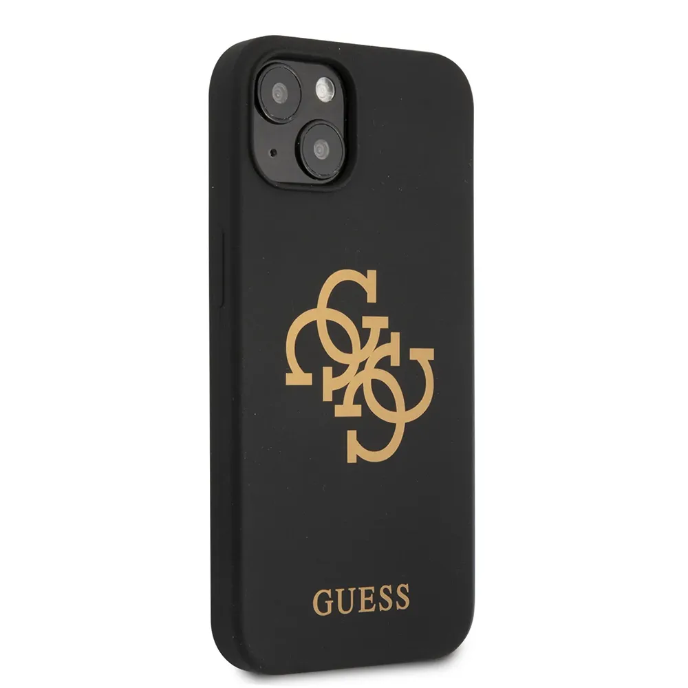 Maska Guess Hc Silicone za iPhone 13 6.1 crna (GUHCP13MLS4GGBK)