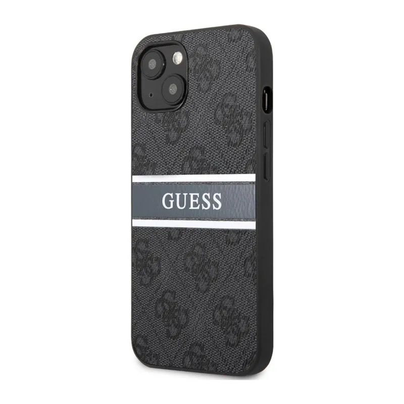 Maska Guess Stripe za iPhone 13 6.1 siva (GUHCP13M4GDGR)