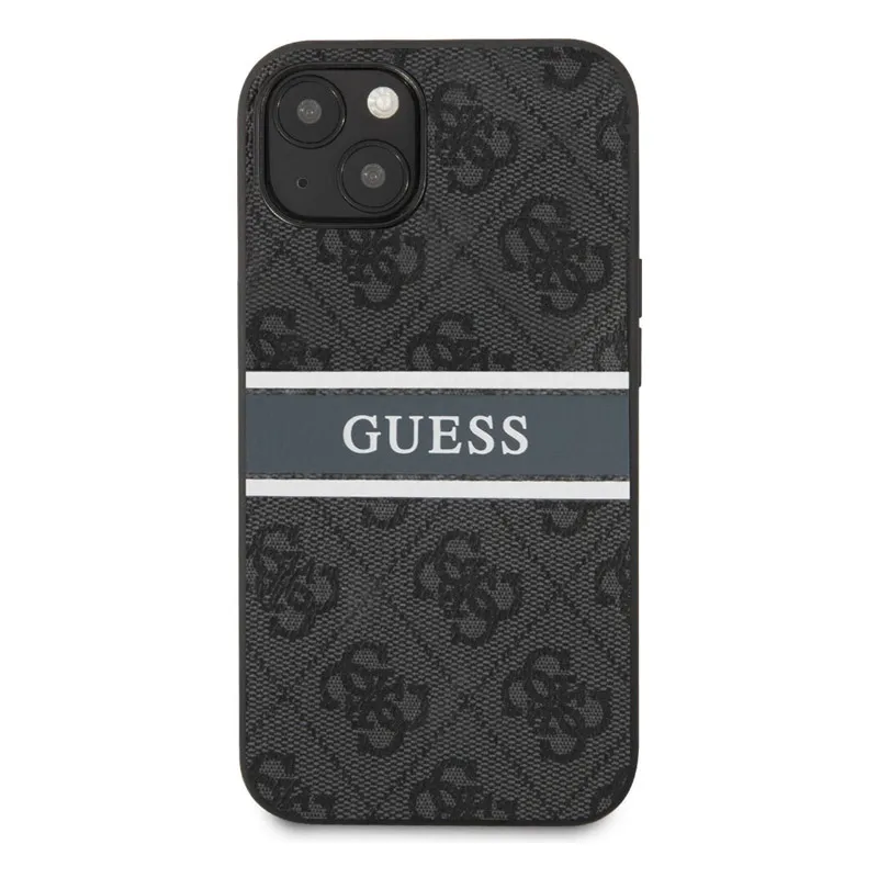 Maska Guess Stripe za iPhone 13 6.1 siva (GUHCP13M4GDGR)