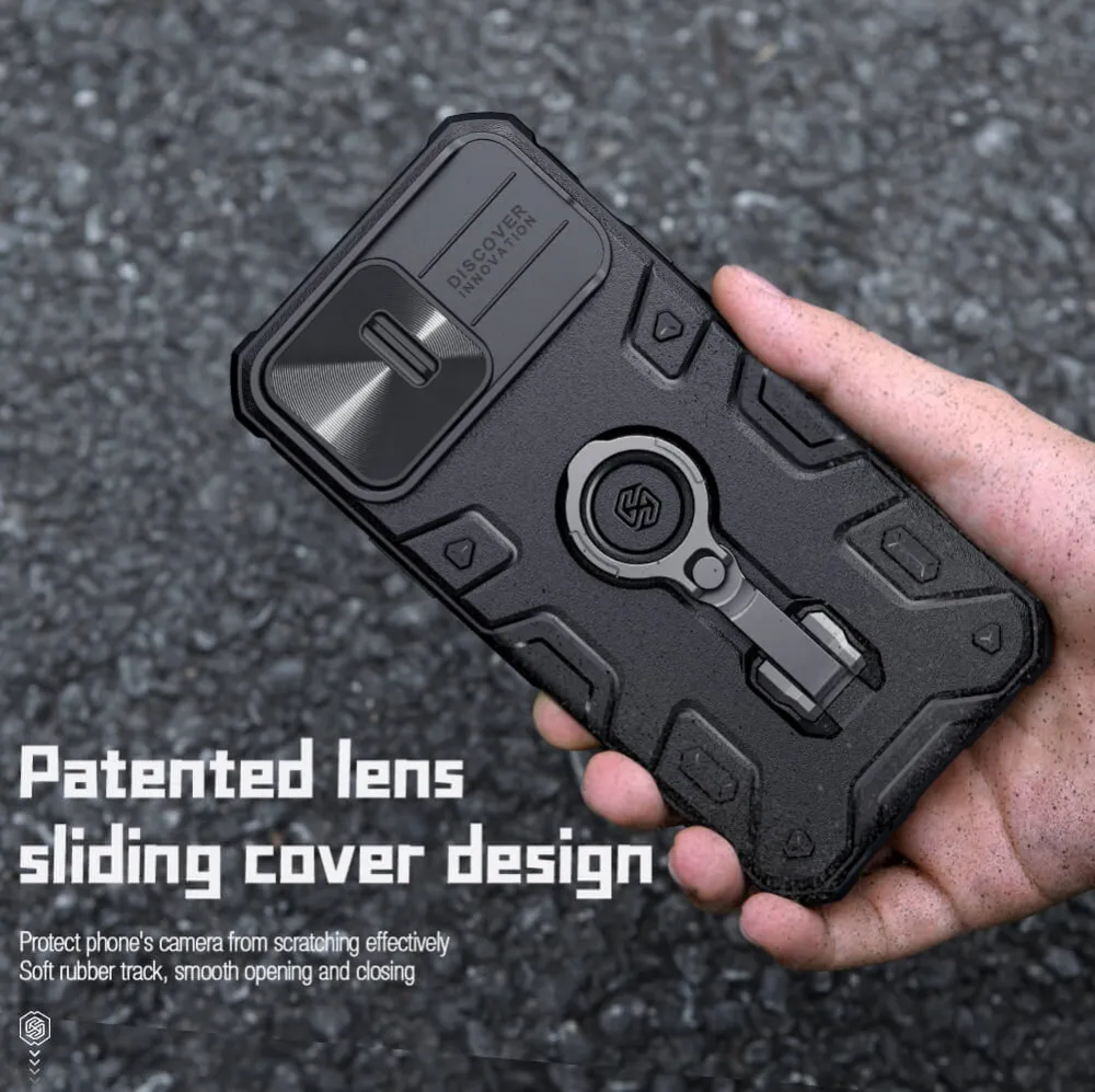 Maska Nillkin CamShield Armor Pro za iPhone 14 Plus 6.7 crna