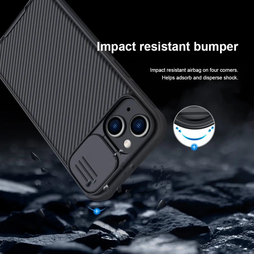 Maska Nillkin CamShield Pro Magnetic za iPhone 14 Plus 6.7 plava