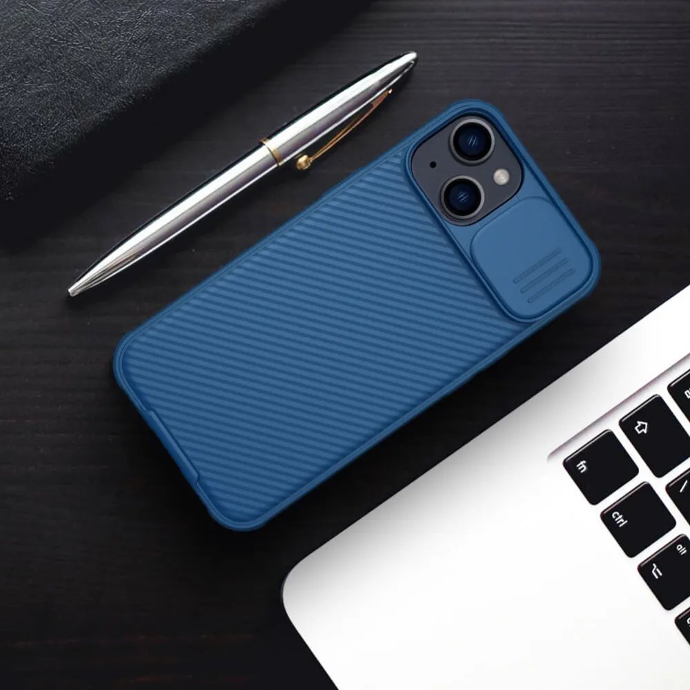 Maska Nillkin CamShield Pro Magnetic za iPhone 14 Plus 6.7 plava