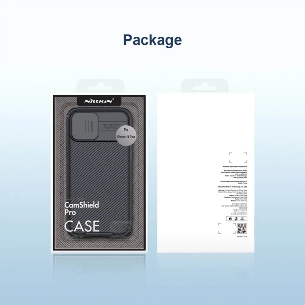 Maska Nillkin CamShield Pro Magnetic za iPhone 14 Plus 6.7 plava