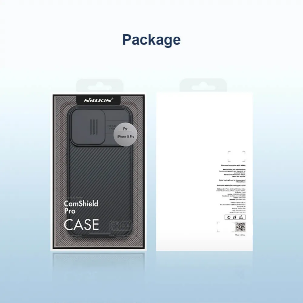 Maska Nillkin CamShield Pro Magnetic za iPhone 14 Pro 6.1 plava