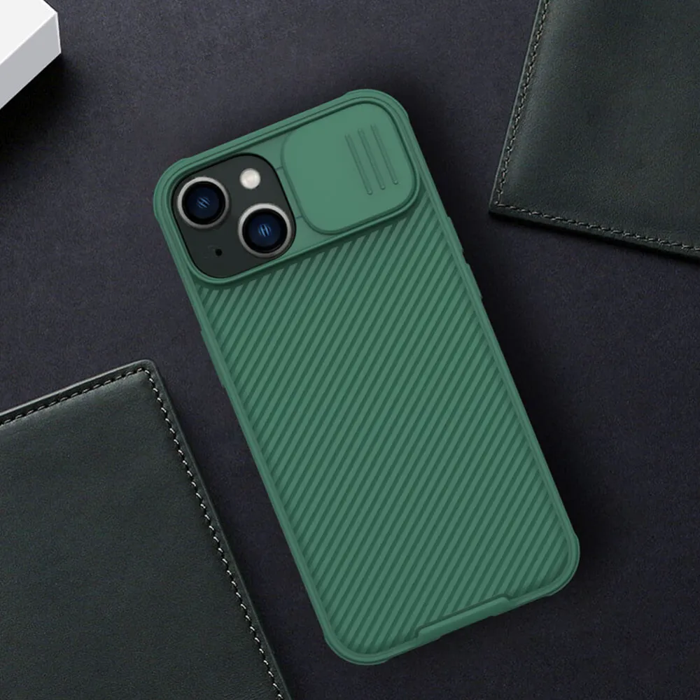 Maska Nillkin CamShield Pro za iPhone 14 6.1 zelena