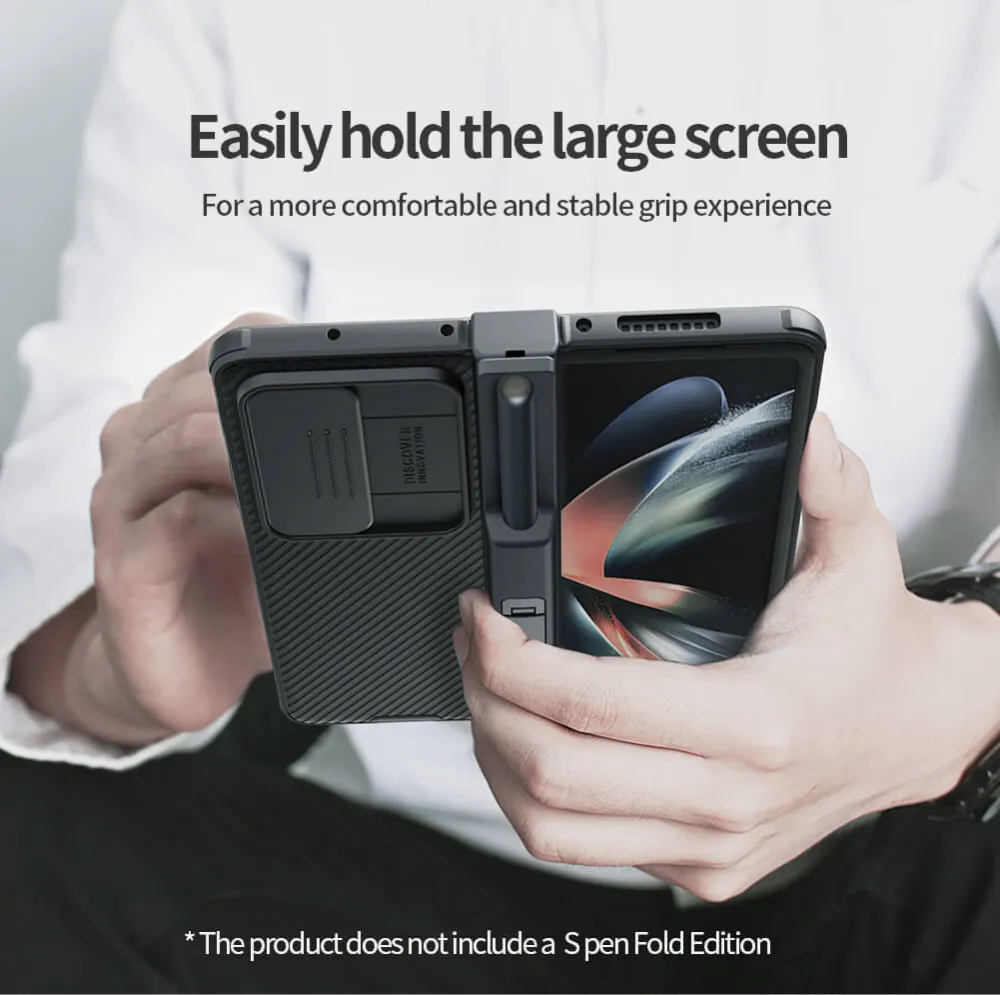 Maska Nillkin CamShield Pro za Samsung Galaxy Z Fold 4 5G (with pen slot & stand) crna