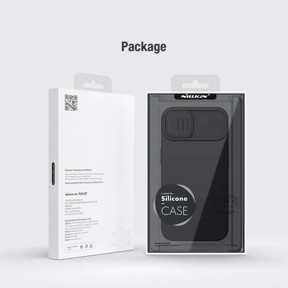 Maska Nillkin CamShield Silky za iPhone 14 Plus 6.7 crna
