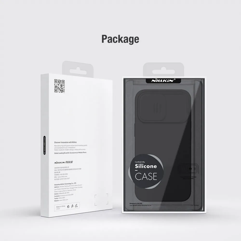 Maska Nillkin CamShield Silky za iPhone 14 Pro 6.1 ljubicasta