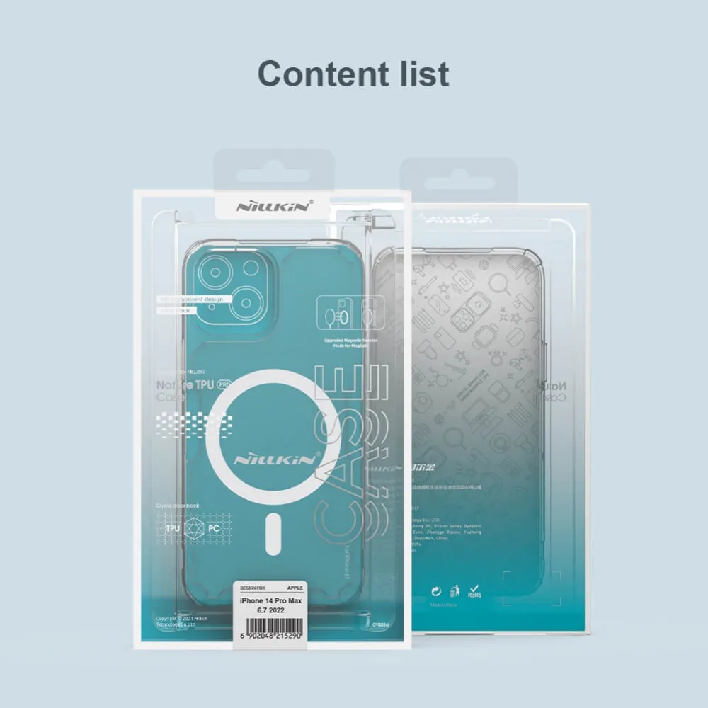 Maska Nillkin Nature Pro Magnetic za iPhone 14 Pro Max 6.7 plava
