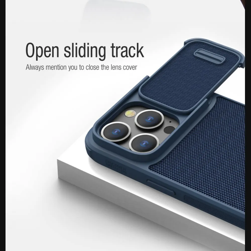 Maska Nillkin Textured S za iPhone 14 Pro Max 6.7 plava