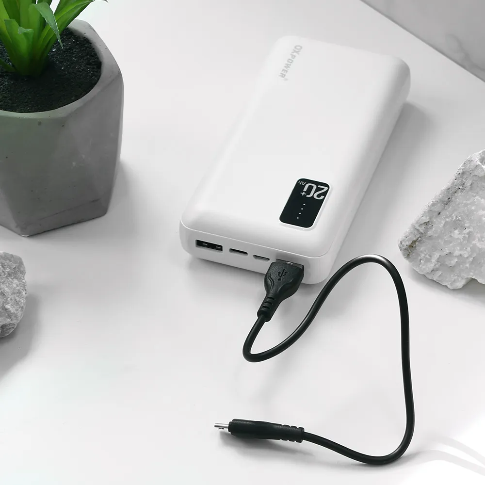 Back up baterija Oxpower PW20 20000 mAh bela