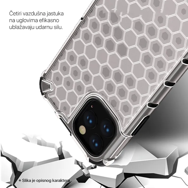 Maska Honeycomb za iPhone 14 Plus 6.7 crna