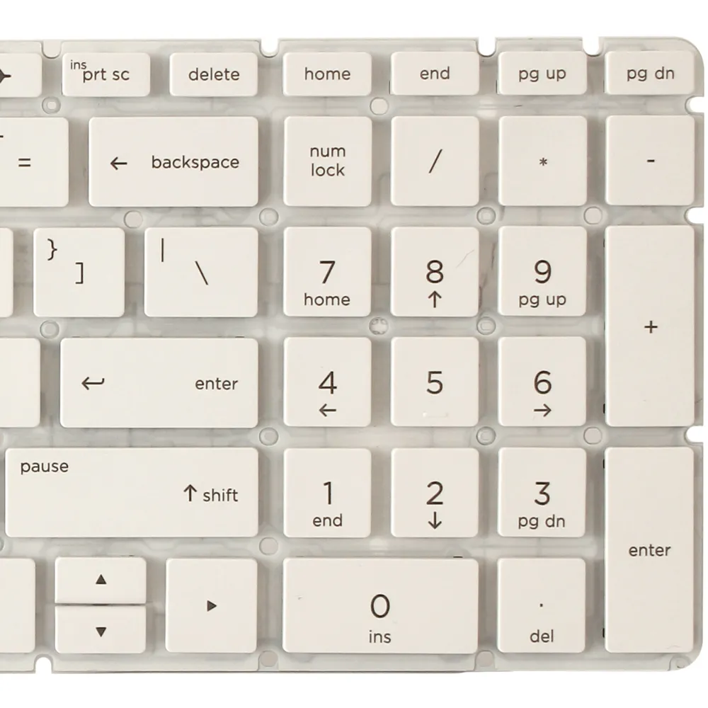 Tastatura za laptop HP 250 G6 bela