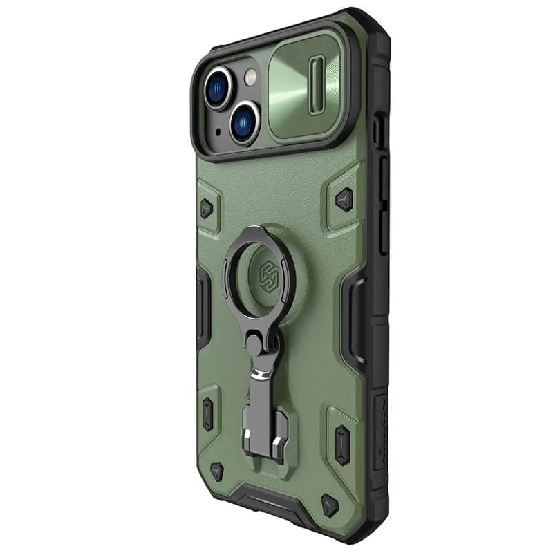 Maska Nillkin CamShield Armor Pro Magnetic za iPhone 14 6.1 zelena